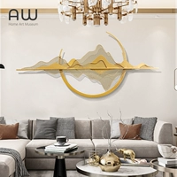 Sansui, современная подвеска, диван для гостиной, настенное крепление, креативное украшение, китайский стиль, легкий роскошный стиль