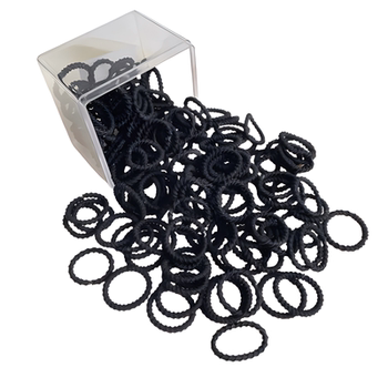 Durable black thumb scrunchie with over 9,000 additional purchases