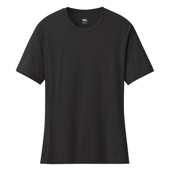
Jiaoxia women's super soft quick-drying T-shirt spring and summer new outdoor sports versatile breathable right shoulder slimming solid color short sleeves