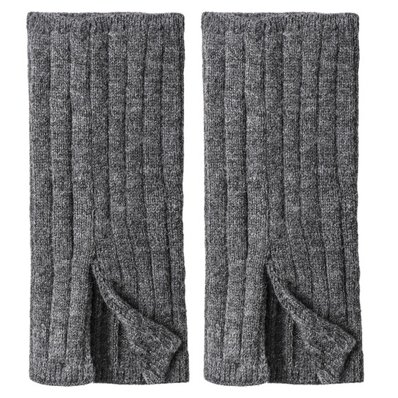 
Piles of socks, autumn and winter thin leg covers, warm gray yoga pants socks, new leg protectors with small leather shoes