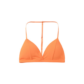 
Triangle cup inside bra halter neck vest