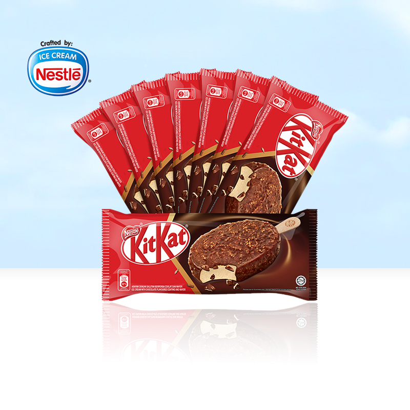 【8支】奇巧KitKat巧克力脆皮雪糕 冰淇淋雀巢原装进口冰激凌