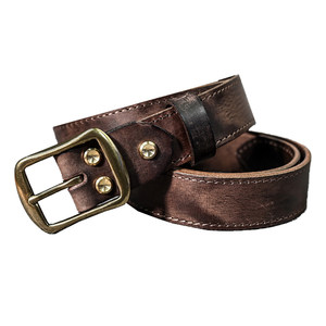 
Pishushu versatile American retro handmade first-layer leather belt business casual belt genuine leather men's leather trouser belt