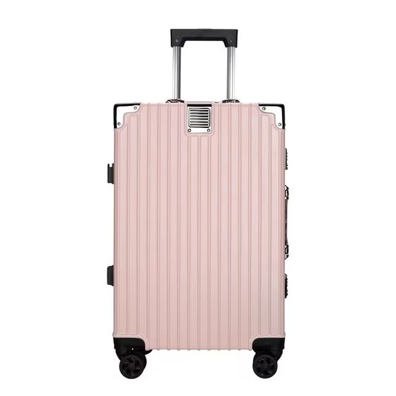 Luggage for girls, Instagram for students, sturdy and durable password box, male boarding universal wheel trolley box, leather suitcase