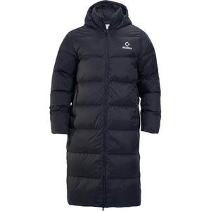 Approved long down jacket for men's clothing, couple's new winter product, duck down insulation, windproof, thickened sports training jacket for women