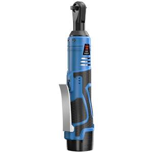 
Fuge 90 degree right angle electric lithium ratchet wrench 25v rechargeable wrench lithium battery stage truss tool