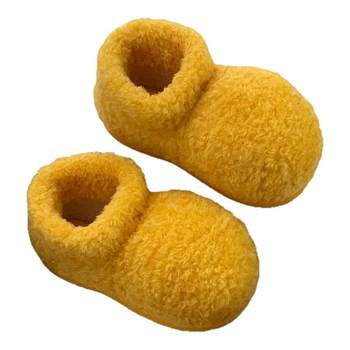 Slim strips of cute big heads and fur boots for women ins