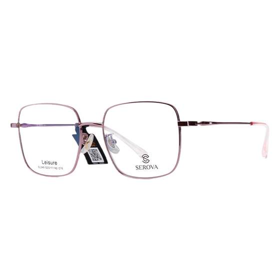 
Slowa Glasses SL668M Size Zhang Ruoyun Retro Eyebrow Frame Business Casual Myopia Glasses Frame