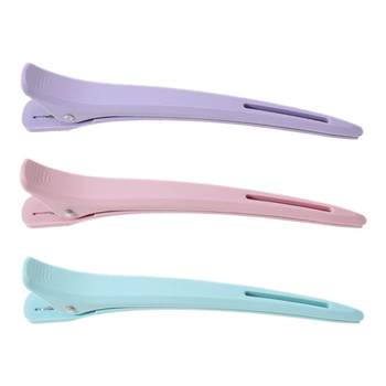 
Traceless duckbill clip for face wash and makeup