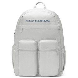 Skechers backpack for men and women, large-capacity student schoolbag, outdoor lightweight backpack for junior high school students and commuter bag