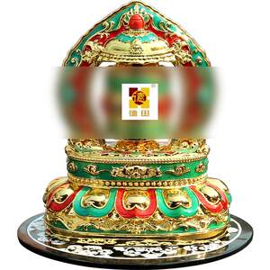 
Detian car-mounted solar alloy wheel auto ornaments automatic rotation interior central control instrument platform safety tube accessories