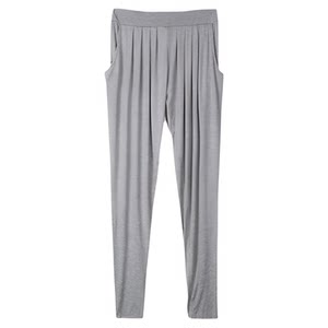 Modal casual pants female spring and summer large size, loose, thin, wild pants sports pants high waist, small feet Harn pants