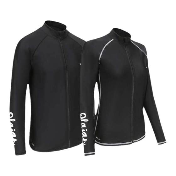 Decathlon diving suit Female male jellyfish surfing swimwear drift sunscreen sunscreen trousers swimsuit IVL1