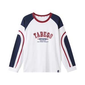 
Piggy Tony fat boy T-shirt long-sleeved spring pure cotton cotton bottoming shirt tops for older children and teenagers