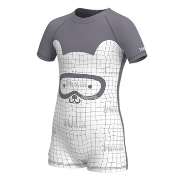 TOSWIM swimsuit connecting the body to keep the boyfriend fast dry swimwear swimming trunks Small middle child sunscreen swimsuit