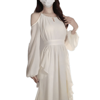 Jingxuan super fairy chiffon dress for women
