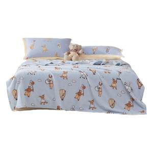
Mercury Children's Cloud Fleece Blanket Mother and Child Class A Air Conditioning Blanket Not Easy to Leave Blanket Sofa Blanket Spring and Autumn Blanket Nap Blanket