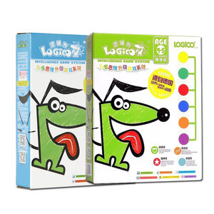 [Authentic] Logic Dog Family Network Edition Textbook, Logic Thinking Training Toy, Puzzle Early Education, ages 3-11