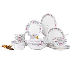 Gaochun Ceramics Jinxiu Home Chinese Tableware Set