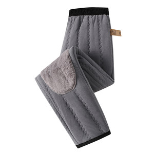 
Scarecrow casual pants men's winter plus velvet thickened windproof and warm down cotton pants Northeast large size leggings trousers