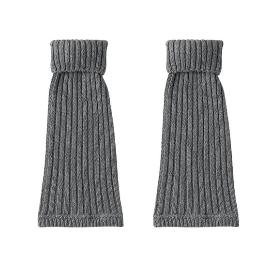 
43% Wool Sock Covers Pile Socks Women's Autumn and Winter Thickened Gray Leg Covers Calf Socks 2026 New Style with Pantyhose