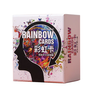 
Color of Life Rainbow Card Genuine Simplified Card Psychological Card Expansion Team Building Card Board Game Card Chinese and English