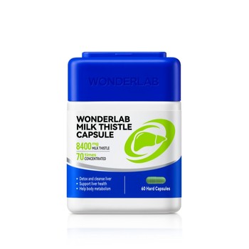 WonderLab High-Tough Milk Thistle Liver Cleansing Capsules