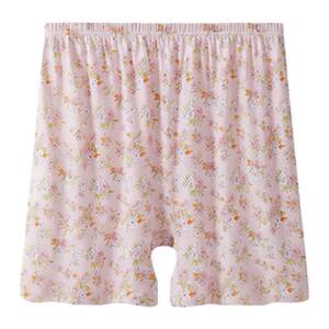Three-gun underwear for women, pure cotton, loose, breathable, small floral underwear, couple boxer briefs, breathable, skin-friendly and can be worn outside
