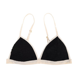 French small breasts, triangle cup underwear for women, ultra-thin style, student bra, young women's sexy lace pure and lustful