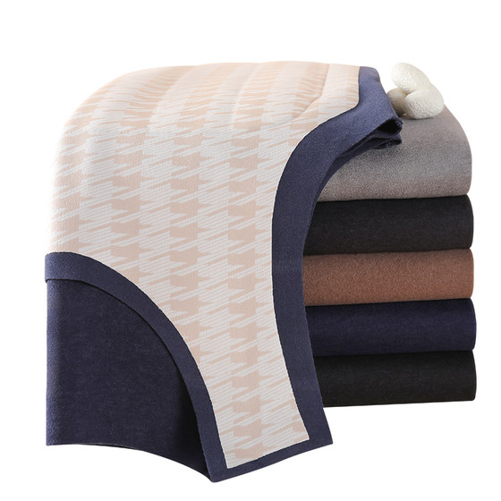 Wool -keeping vest men, autumn and winter plus velvet thick virtue, fever non -trace cotton, cotton vest bottom sleeveless top
