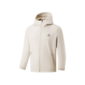 
Peak water repellent jacket woven plus velvet assault windproof jacket men's spring new outdoor leisure sports running jacket