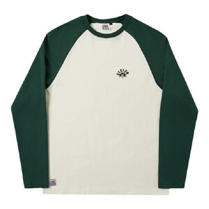 VISION official street style ragdoll sleeve long sleeve T-shirt for men and women spring and autumn sports and casual long sleeves