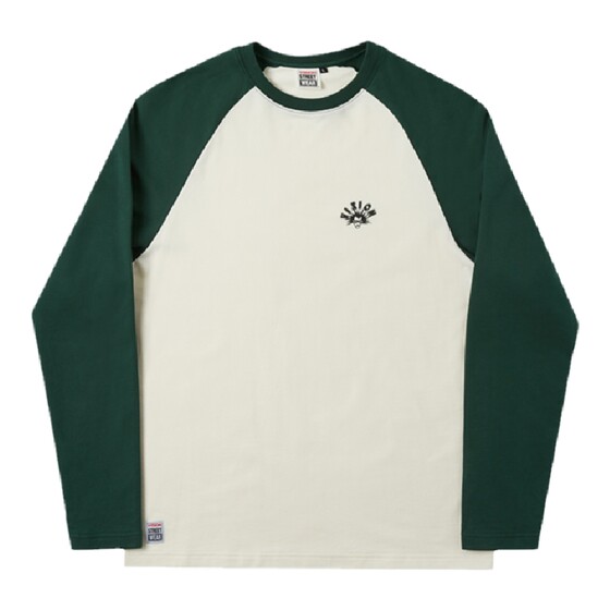 VISION official street style ragdoll sleeve long sleeve T-shirt for men and women spring and autumn sports and casual long sleeves