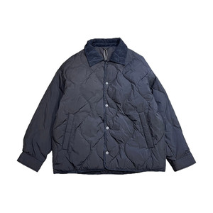 
Mei Yitian's high-end quilted lapel lightweight down jacket men's 2025 winter new casual versatile jacket trend