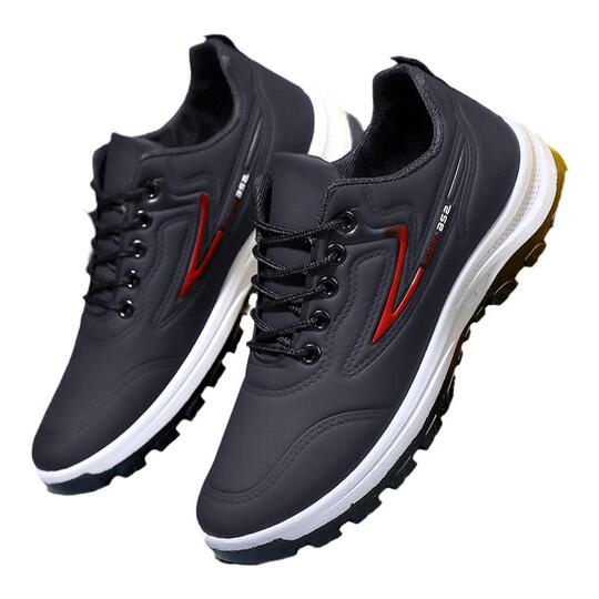 Baskets SLIP-ON Pour HOMMES Pieds Larges - Semelle Souple Antidérapante, Respirante, Légère - Intérieur/extérieur, Confort Garanti