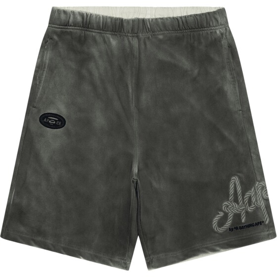 
Aape flagship store men's clothing spring and summer ape people embroidery washing old retro casual shorts B686XXO