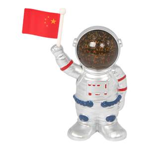 Automobile Astronauts Display solar swing car on the car on the car creative astronauts interior console decorative supplies
