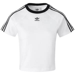 
Slim-fit pure cotton sports top round neck short-sleeved T-shirt women's summer adidas official squash