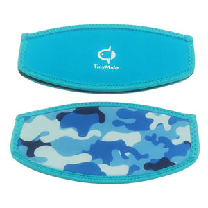 TinyMola double-sided diving face glasses hair care strap Velcro side opening quick disassembly anti-twist hair knotted scuba equipment