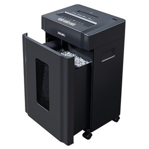 Deli Paper Shredder Office Special Large Capacity Waste Paper File Shredder Large Commercial Fully Automatic Paper Shredder High Power Electric Broken Nail Crusher