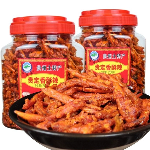 Guizhou Spicy Spicy Crispy Crisis Eat Dingtu Specialty хрустящие хрустящие закуски с конфетами повседневные закуски консервированные