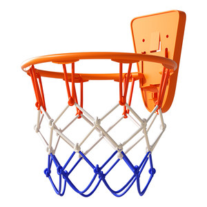 Indoor basketball box quiet basketball folding simple basket wall -mounted children's household basketball rack basketball rack
