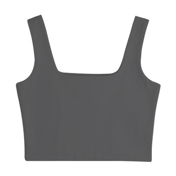 Smoke gray suspender vest slim fit and slim

