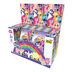 Genuine Card Game My Little Pony Cartoon Peripheral Girl Princess Toy Card Collection Book Rainbow Glowing Moon Fun Shadow