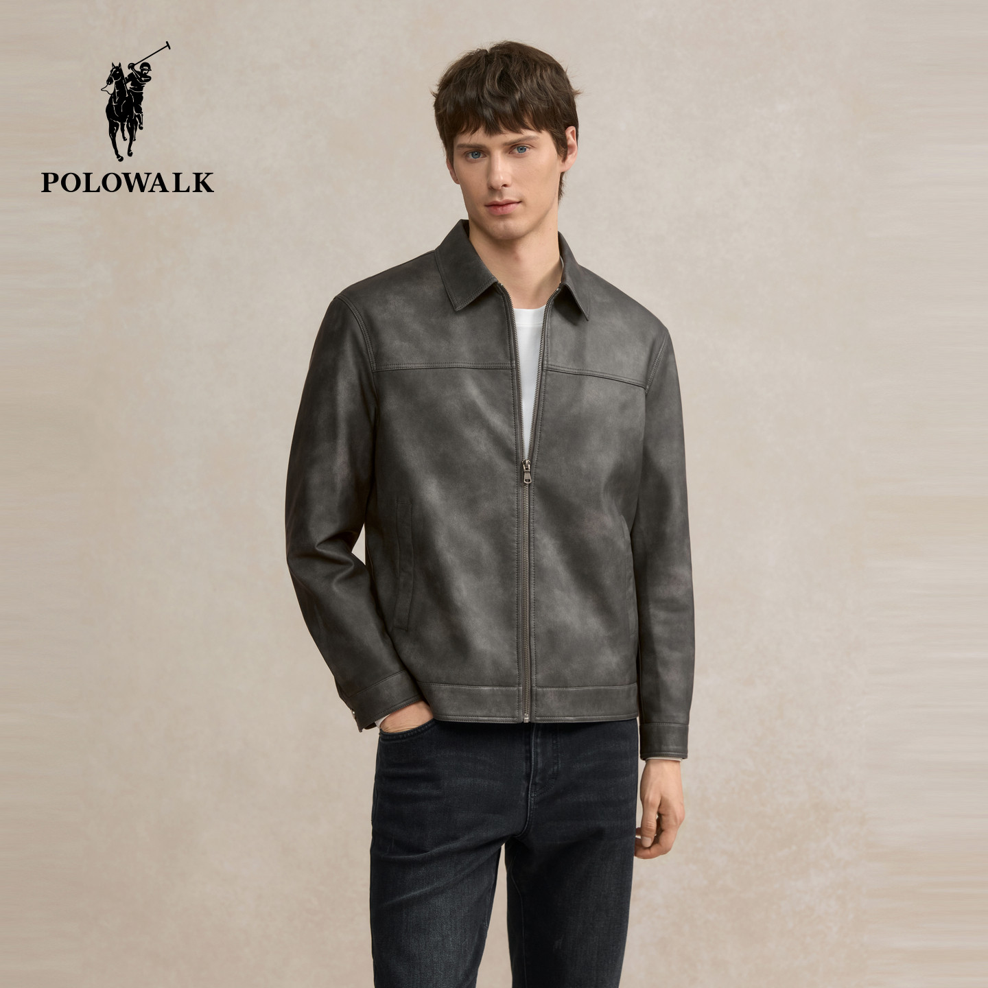 ��� 170/M POLOWALK��ʽ����PUƤ��2025�＾��Ʒ��������ͨ�ڷ���������װ 490Ԫ