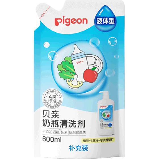 
Pigeon Baby Bottle Nipple Cleaner Cleaning Liquid Refill 600ml Baby and Children's Products