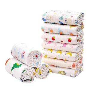 Baby bath towel pure cotton gauze newborn car blanket, newborn baby bathing bag was taken by children's towels, Xia Liang Qian
