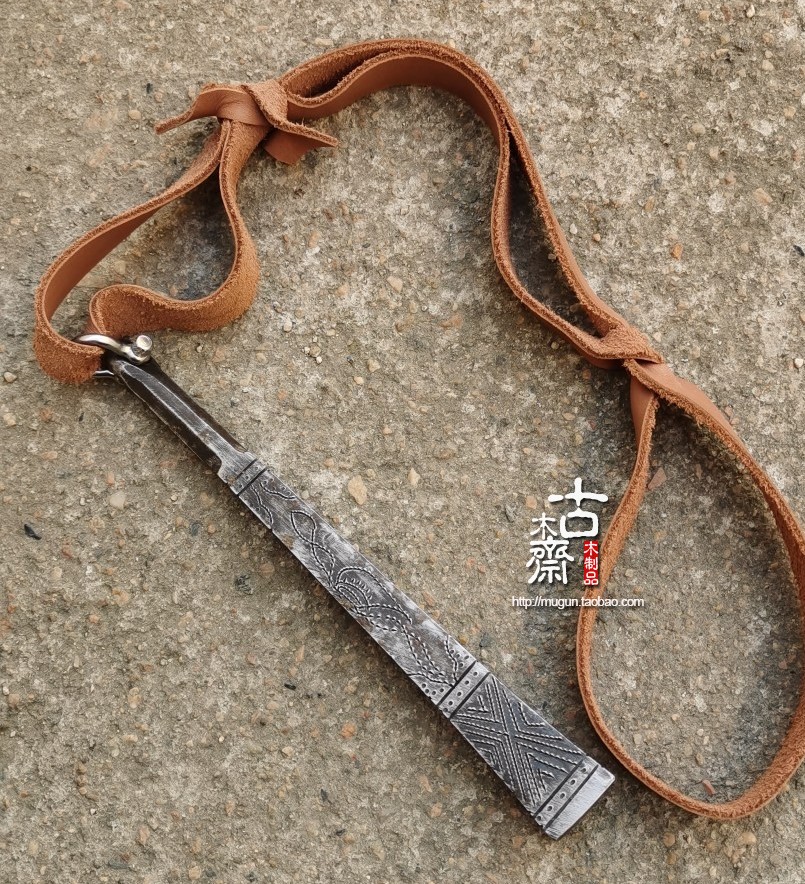 西藏打狗棒 防身武器 短兵器 流星锤 古董老物件 四面功 收藏