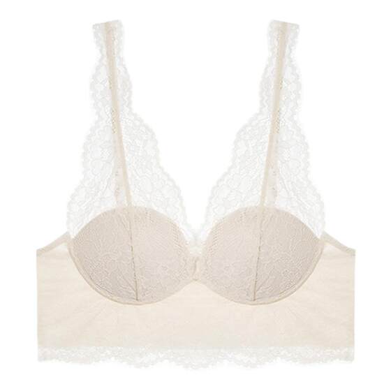
Uras Monet Garden Lace Underwear Women Can Wear Slinging French Sexy Inner Vest Bra Set