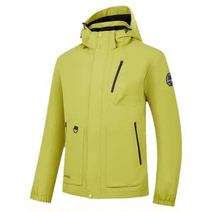 
Jordan Zhongke Detective-Co-branded velvet outdoor windbreaker men's shopping mall same spring anti-static and water-repellent thick coat